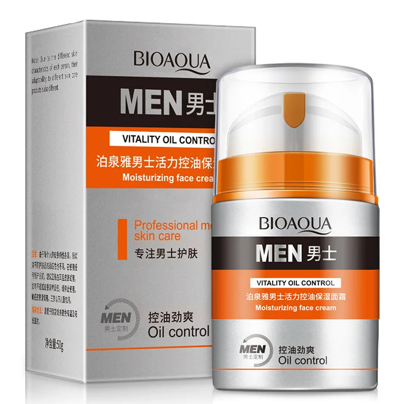 Men's Oil Control and Moisturizing Face Cream