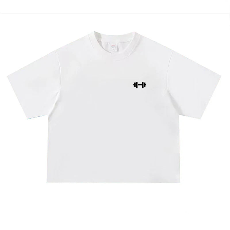 Oversized Boxy Fit Dropped Shoulders Running T-shirts