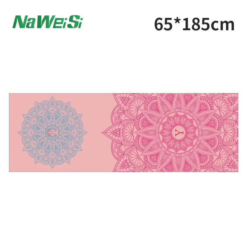 Yoga Mat Towel double-side Velvet Yoga Fitness Isolation Mat