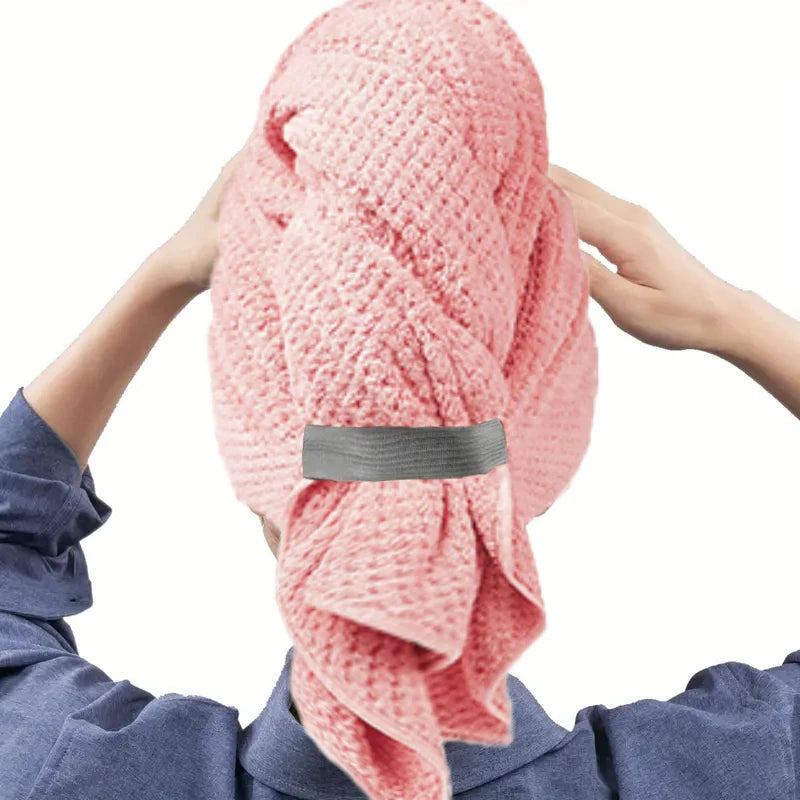 Microfiber Hair Towel Extra Large Wrap Quick Dry Hair Towel