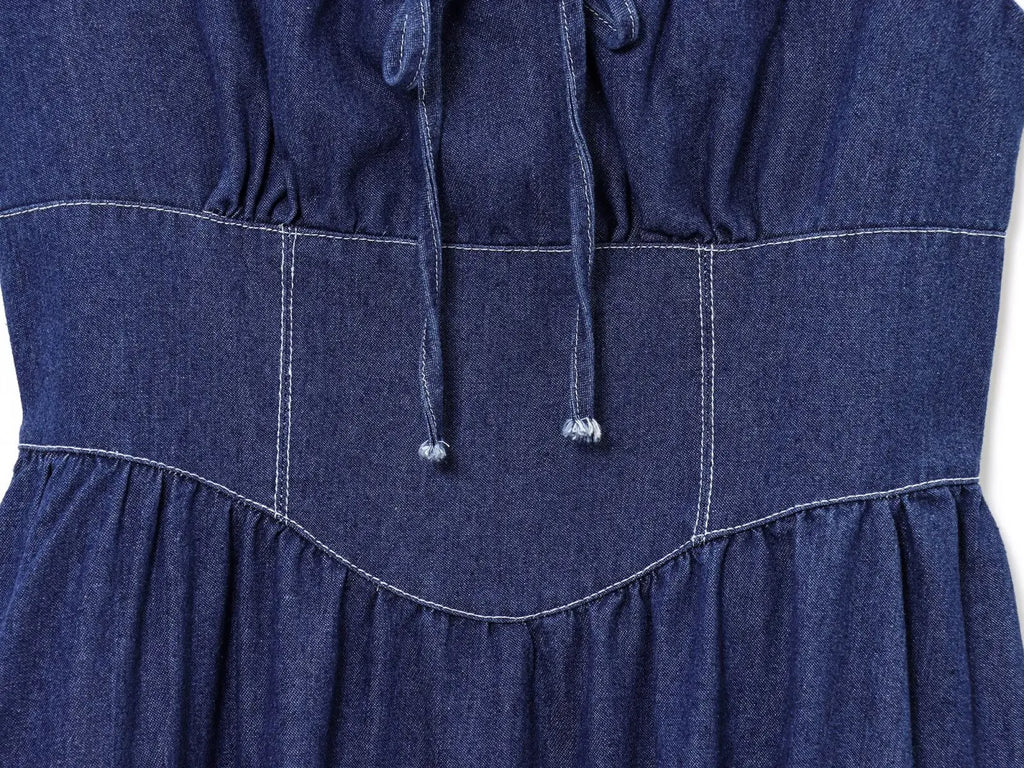Blue Denim Tank Dress