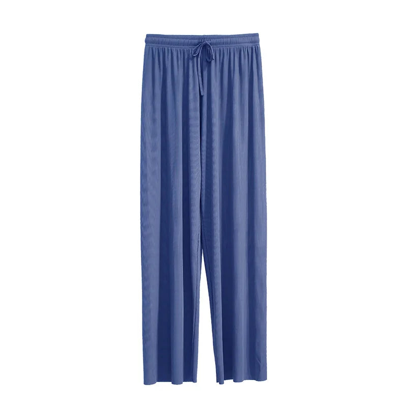 Women Ankle-Length Wide Leg Pant