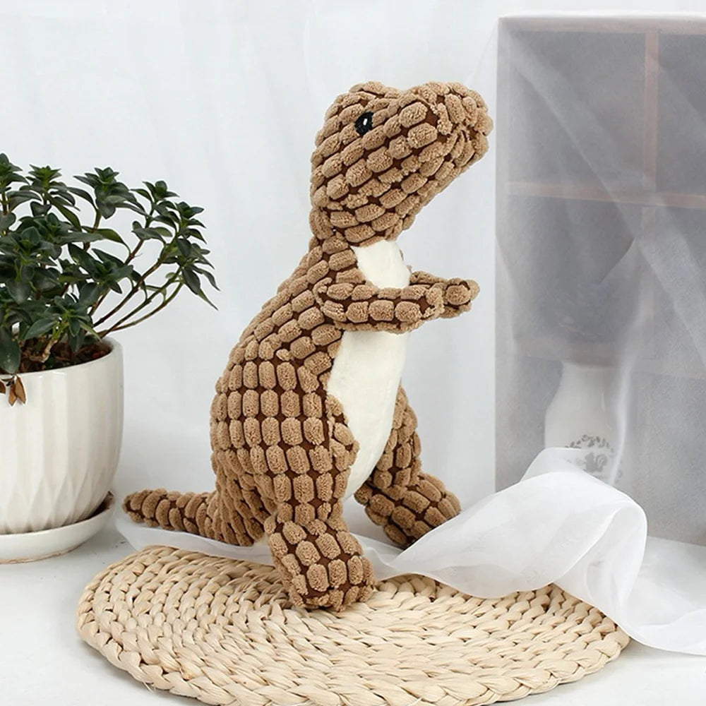 Cats and Dogs Pet Plush Dinosaur Toy