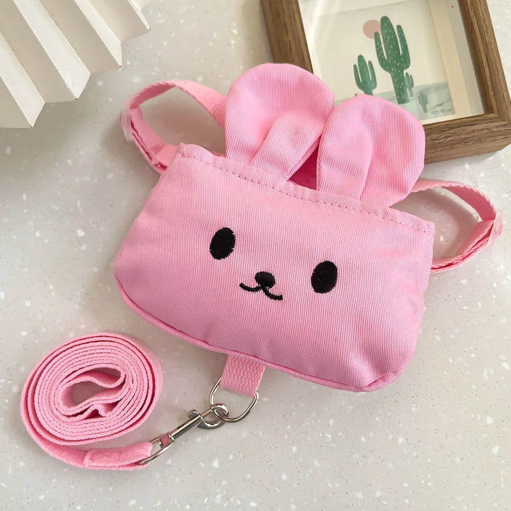 Cute Pet Shoulder Backpack Harness Leash