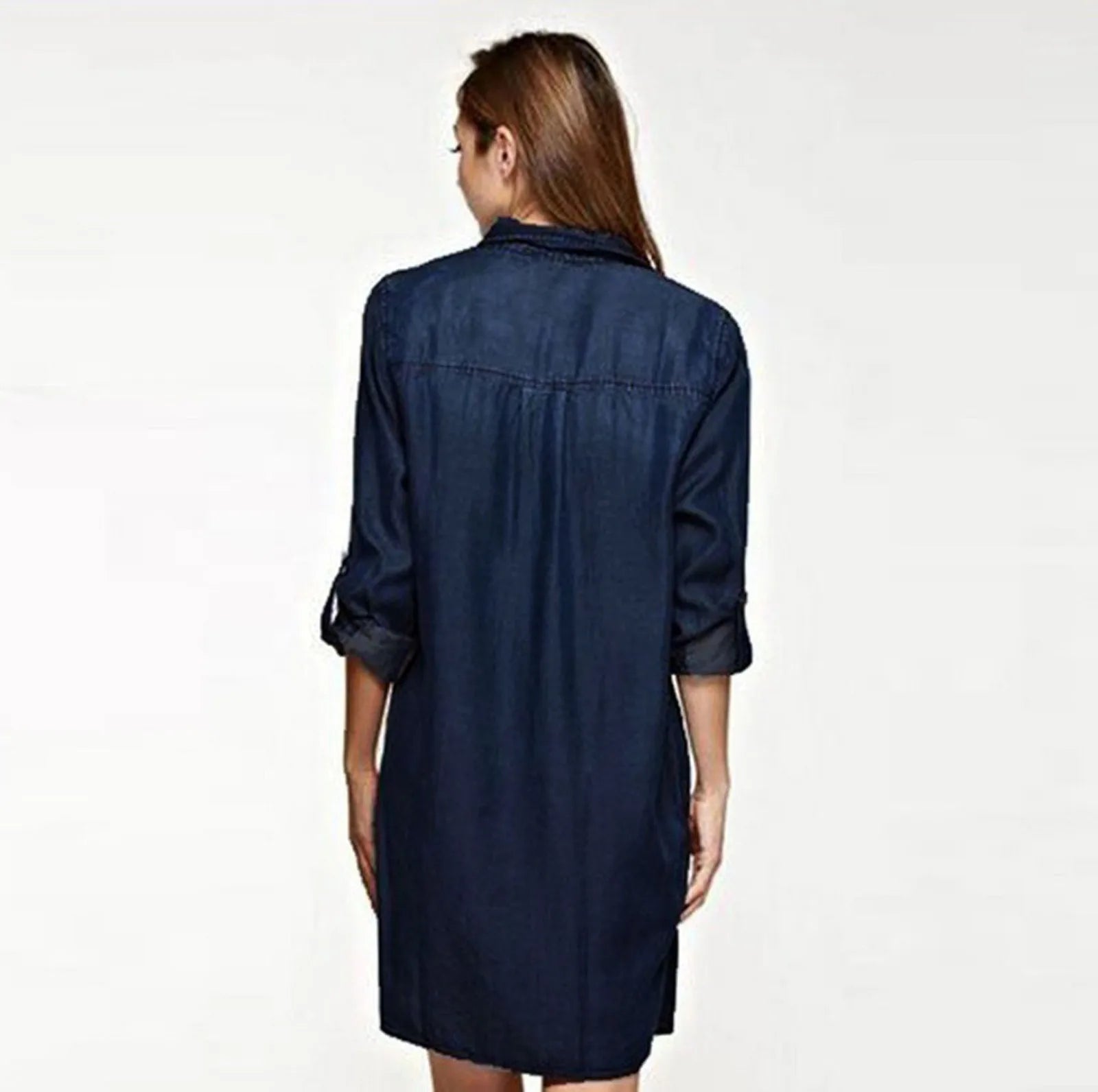New Denim Shirt Dress for Women