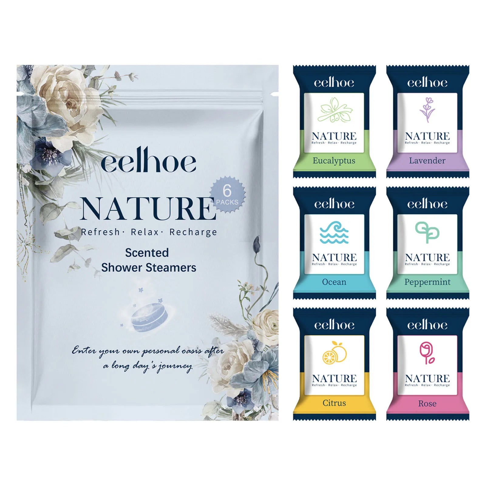 Aromatherapy Shower Steamers Long-lasting Fragrance
