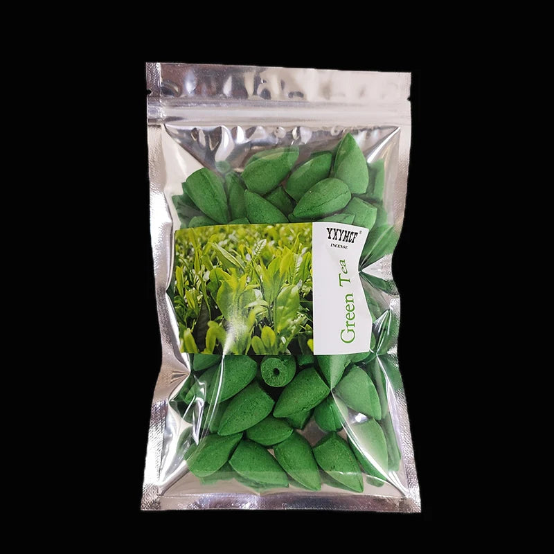 50pcs/bag Natural Waterfall Incense Cones Reflux Tower