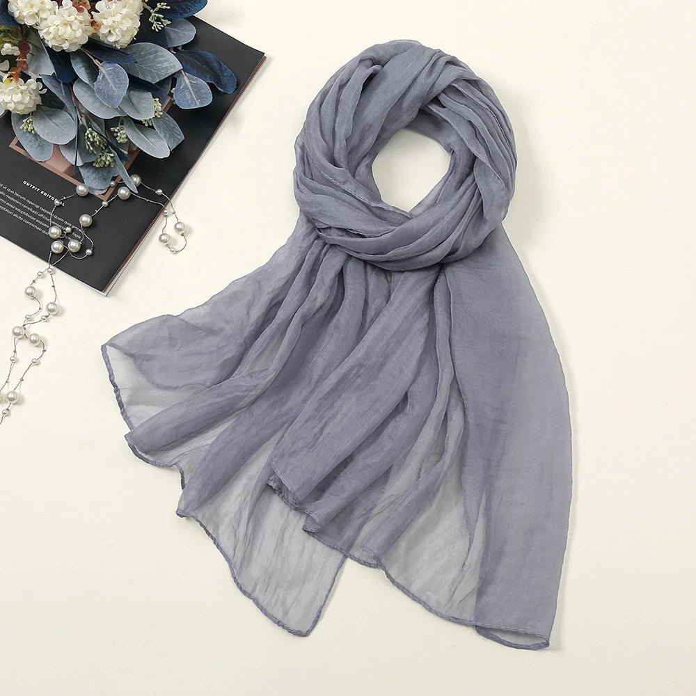 Oversize Chiffon Women Summer Shawl Sleeves