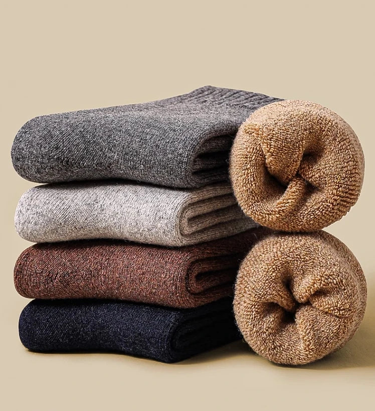 Warm Women Socks Wool Men Socks