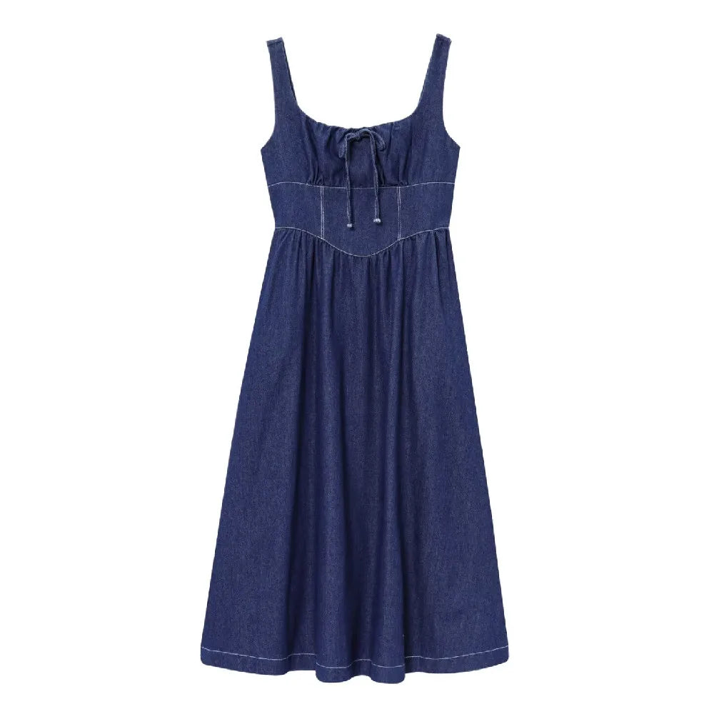 Blue Denim Tank Dress