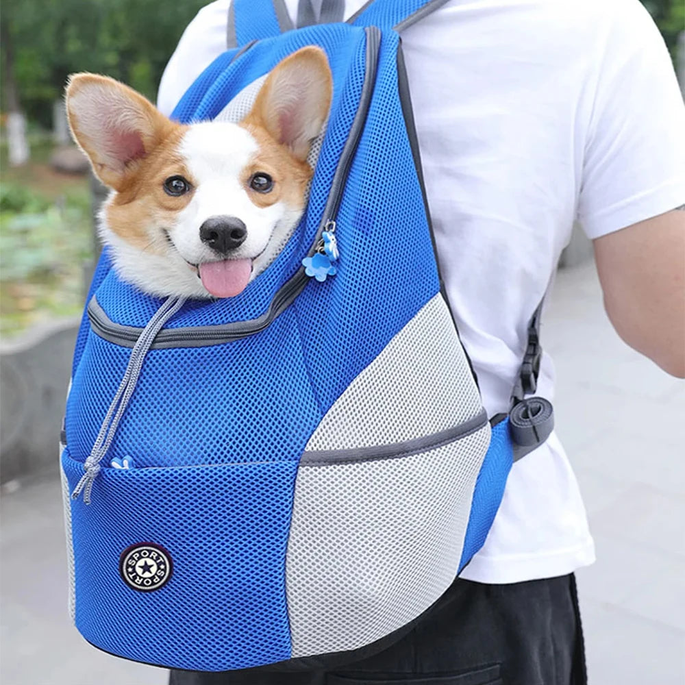 Outdoor Pet Dog Carrier Backpack Breathable Camouflage
