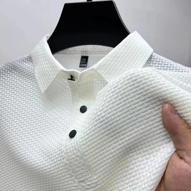 New Men's Business Casual Short Sleeve
