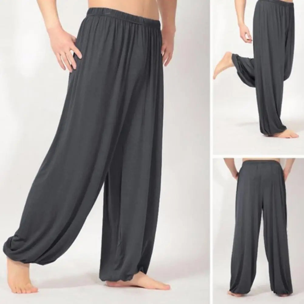 Women/Men Harem Pants Modal Yoga Loose Long Pants