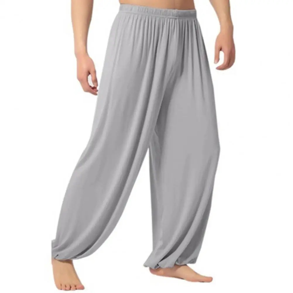 Women/Men Harem Pants Modal Yoga Loose Long Pants