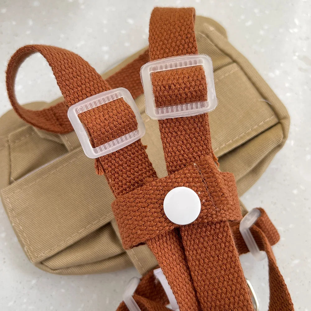 Cute Pet Shoulder Backpack Harness Leash