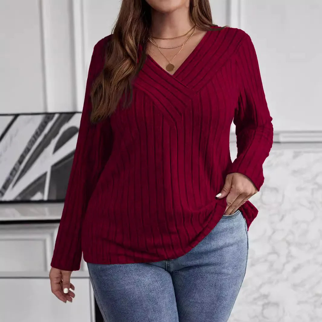 5XL Plus Size Elegant Casual Woman T-Shirt Fashion Loose