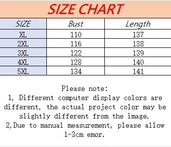 Women's 1XL-5XL Plus Size New Summer Loose Print Casual Women's Dress