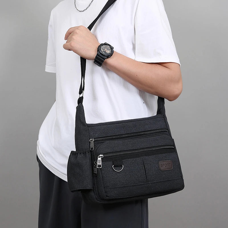 Men Canvas Shoulder Bags