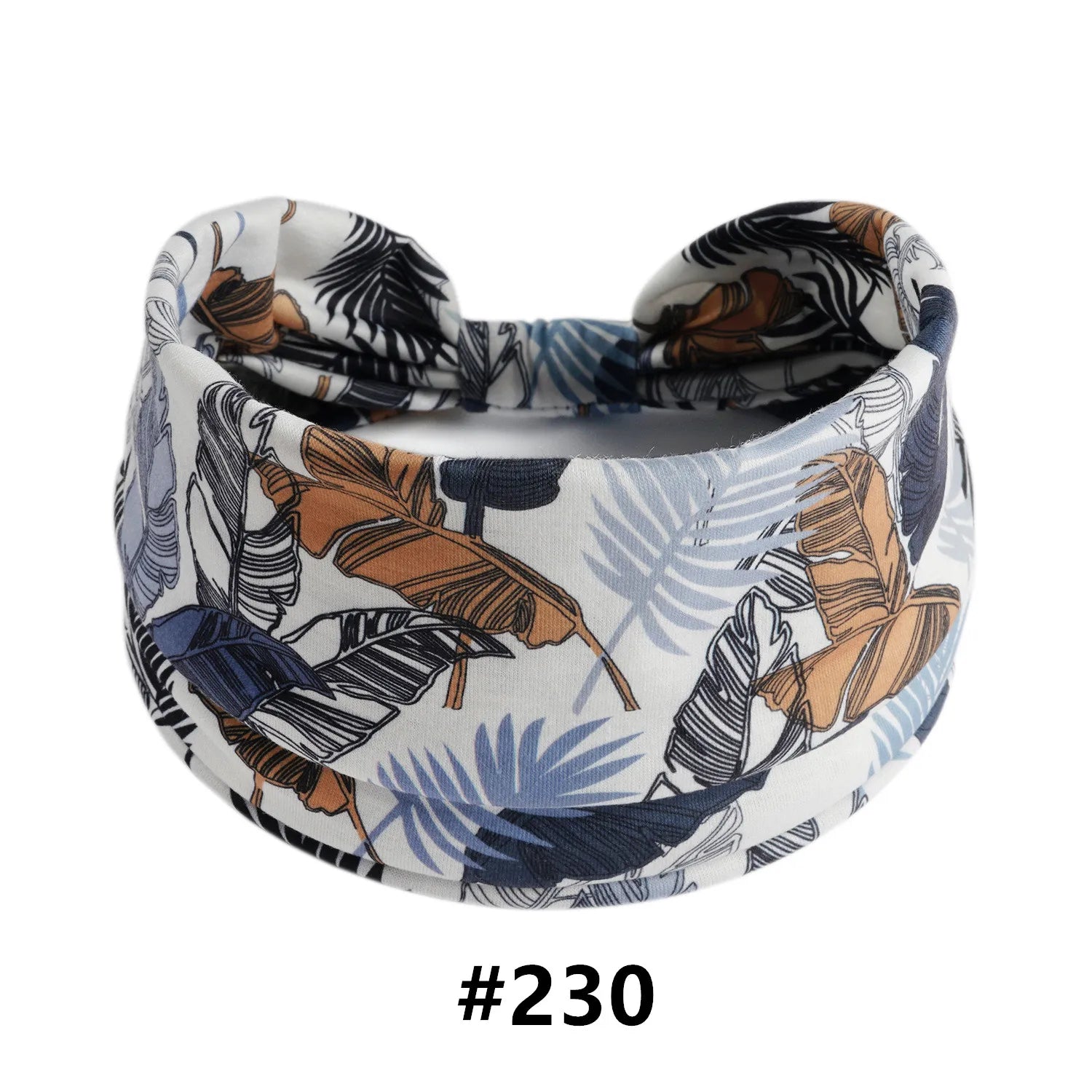 Boho Headbands for Women Cotton Wide Head Bands Stretch