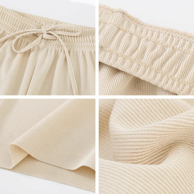 Women Ankle-Length Wide Leg Pant