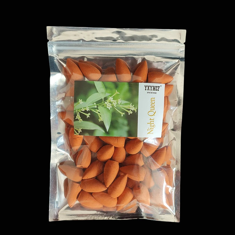 50pcs/bag Natural Waterfall Incense Cones Reflux Tower