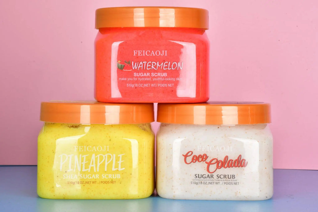Shea Sugar Body Scrub Coconut Watermelon Rose