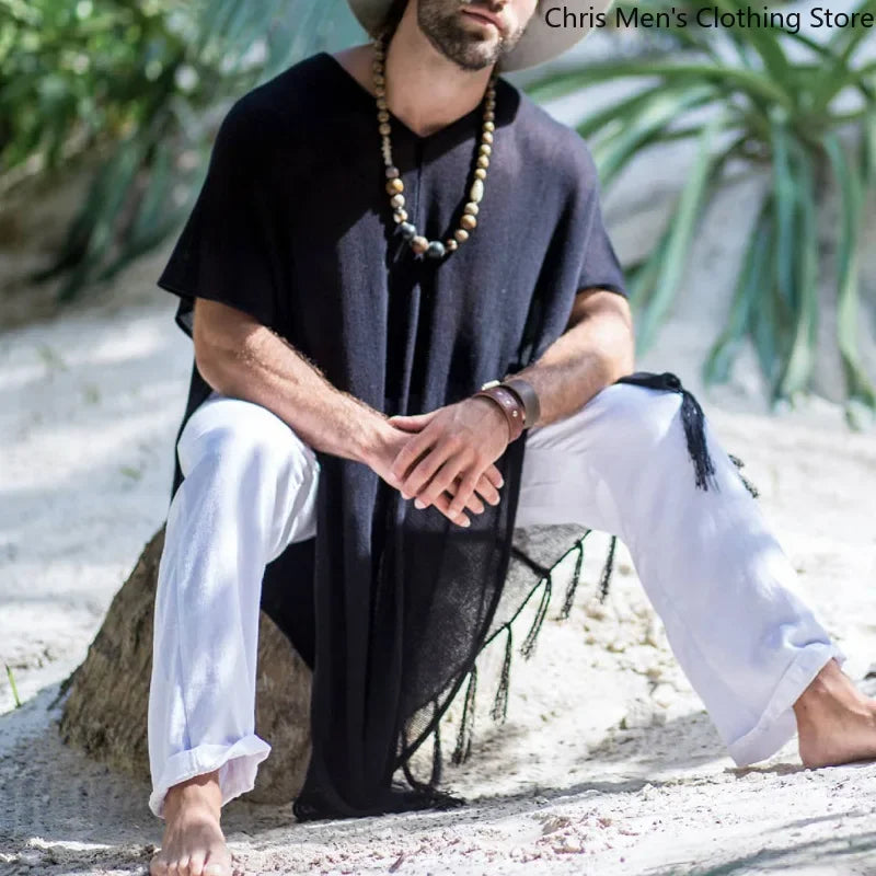 Bohemian Travel Casual Men's Cardigan