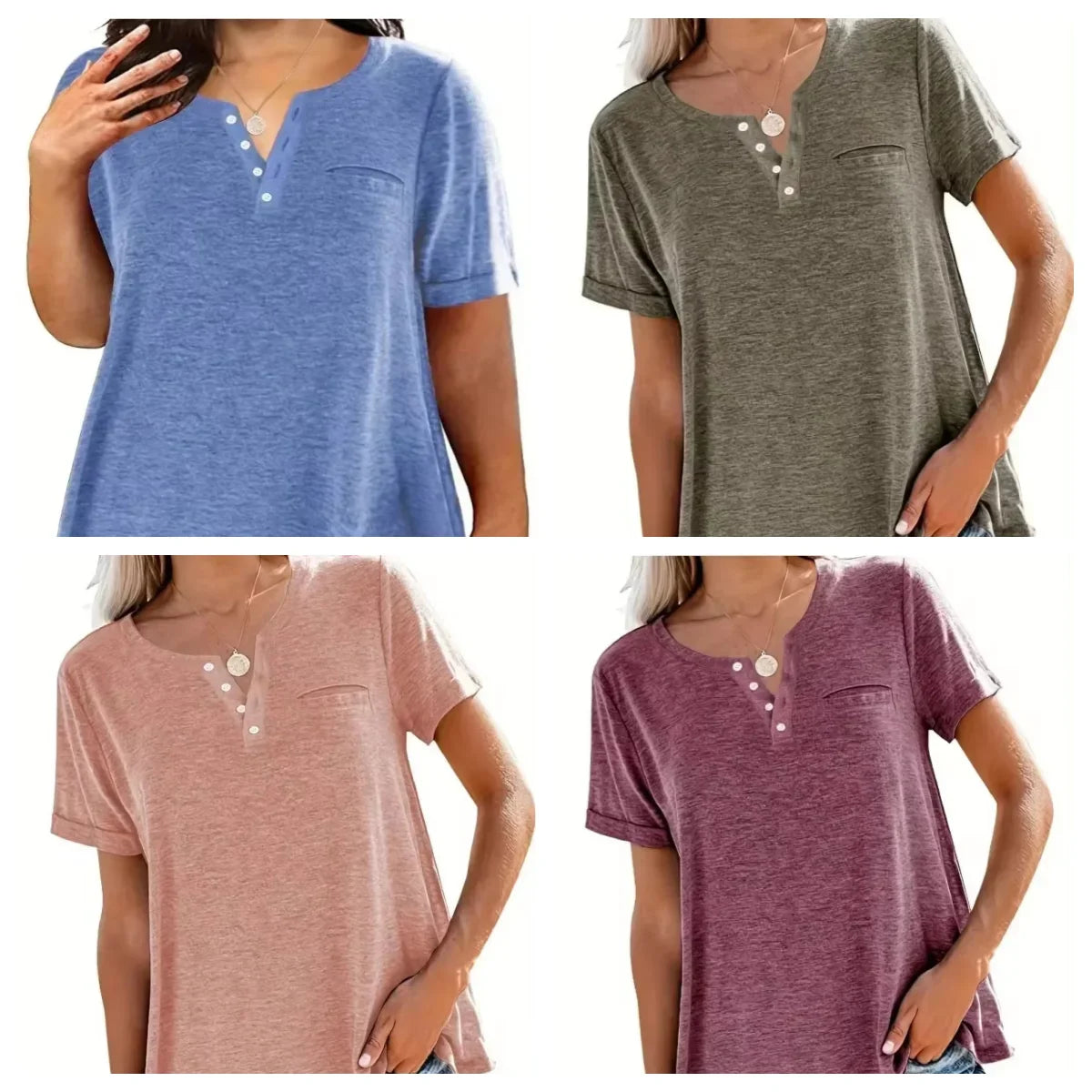 Women's Plus Size 1XL-8XL  Loose Comfortable Tops