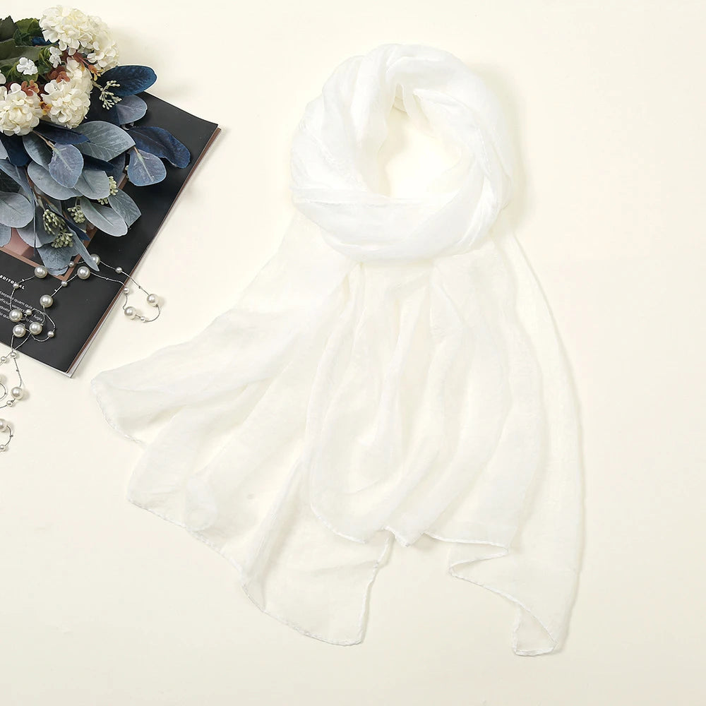 Oversize Chiffon Women Summer Shawl Sleeves