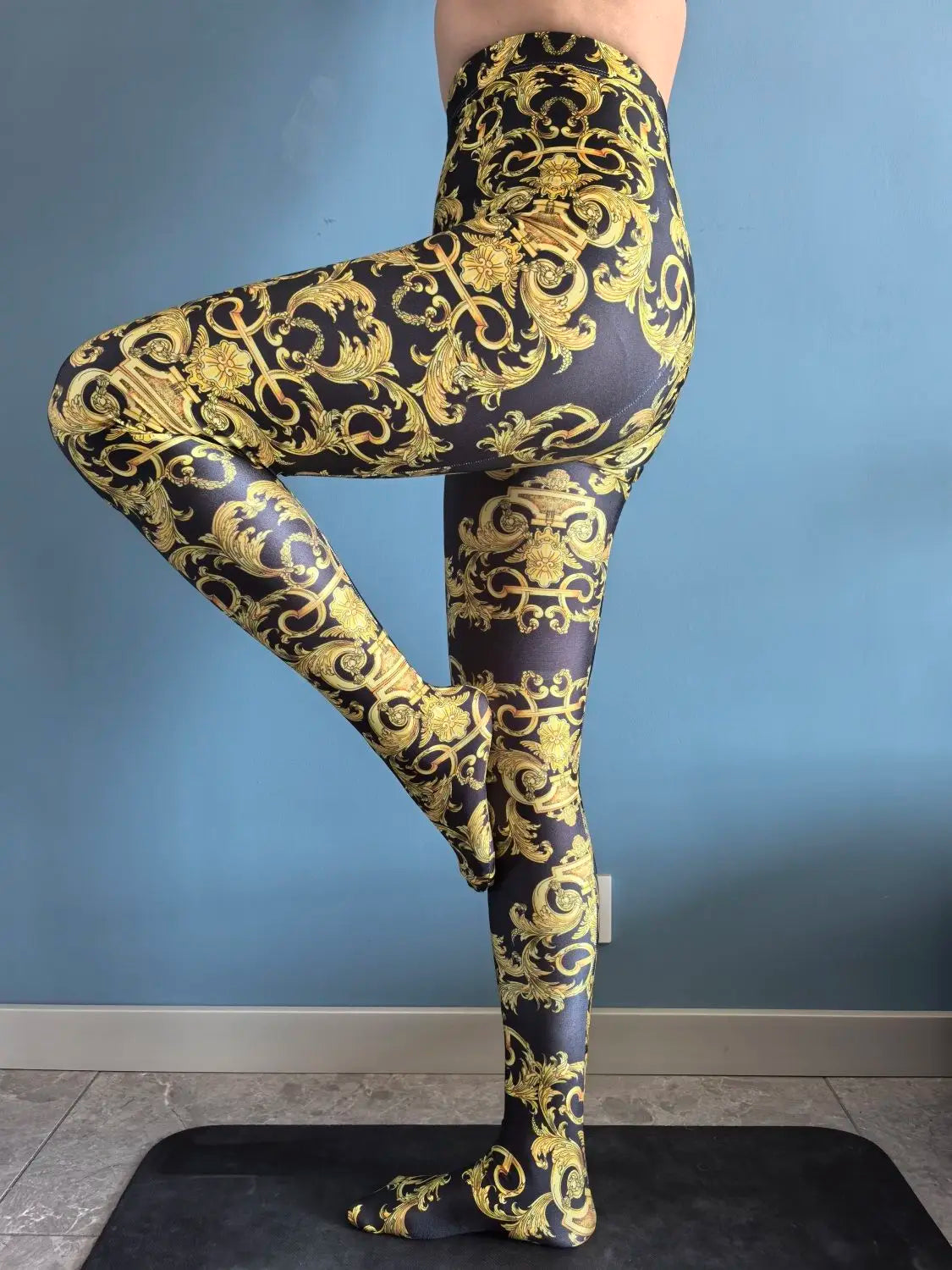 Plus Size Opaque Tights for Women