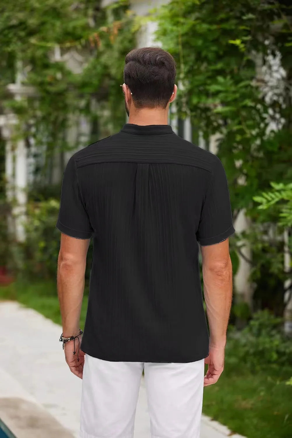 Hawaiian Men's Retro Cotton and Linen shirt