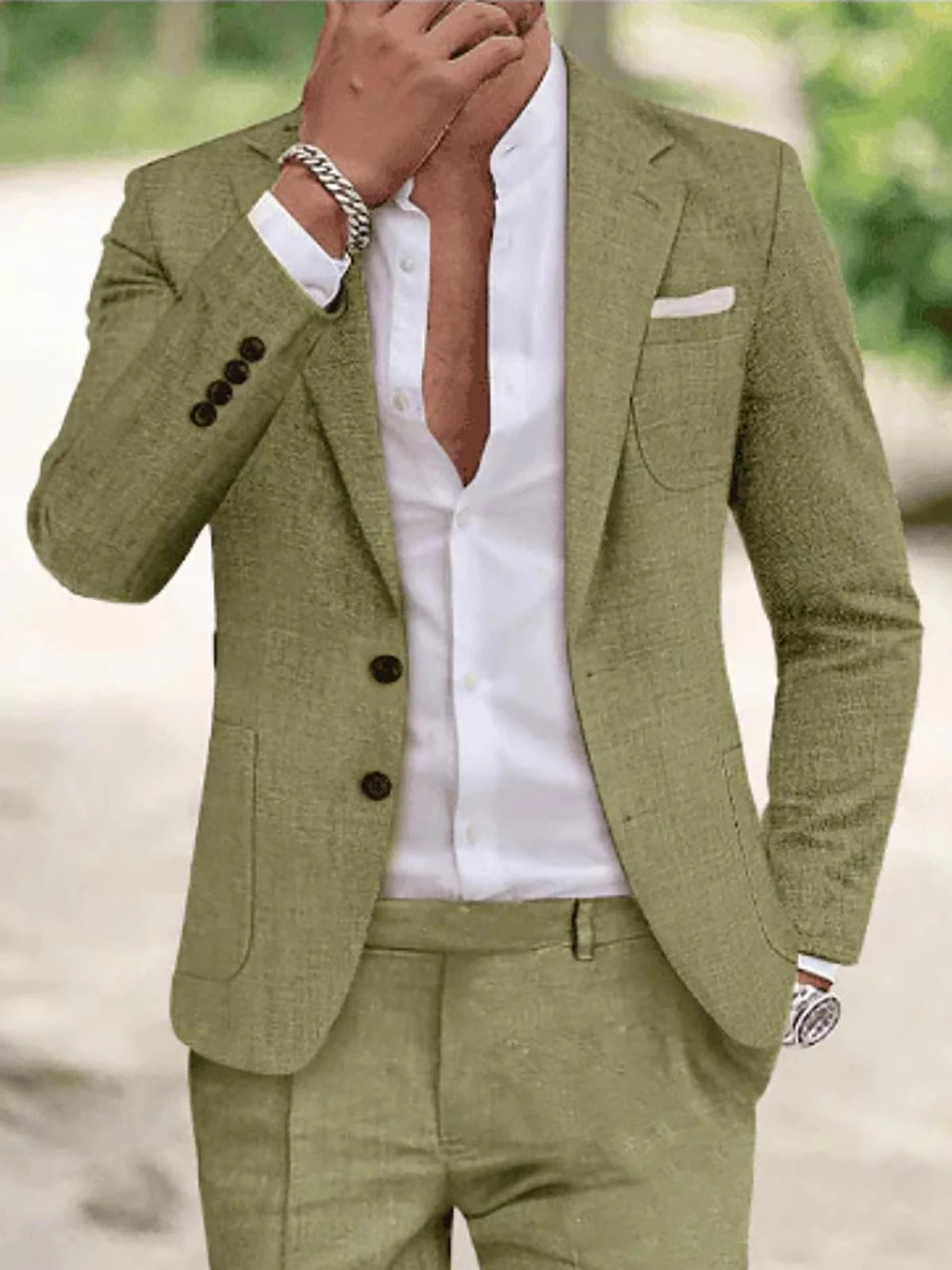 Men's British Style Casual Suit Blazer