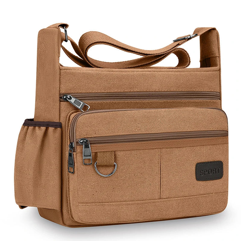 Men Canvas Shoulder Bags