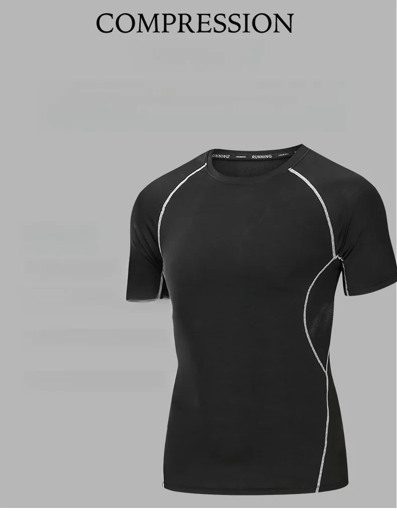 3 PCS Men's Fitness Workout Clothes Set