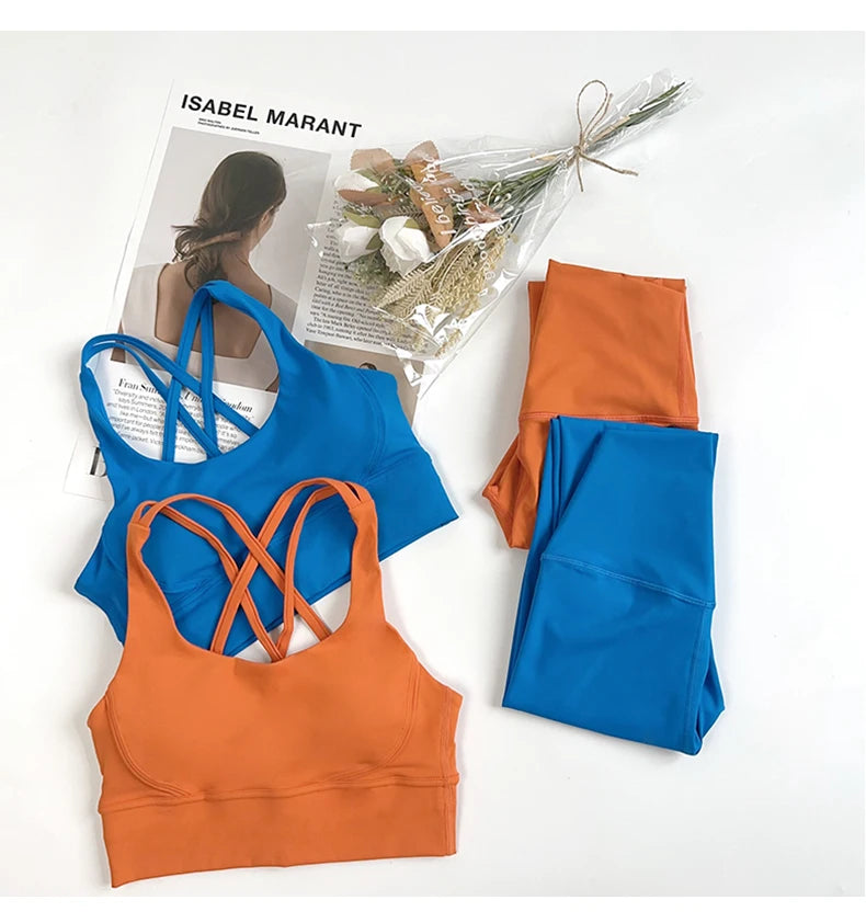2 Pieces Yoga Set Women