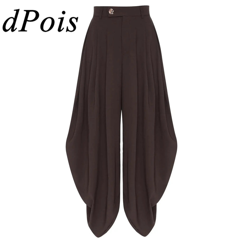 Women Palazzo Pants Trousers