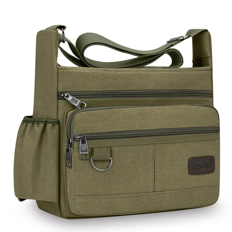 Men Canvas Shoulder Bags