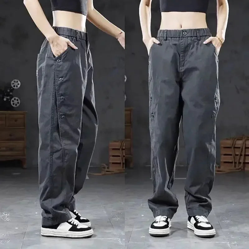 Slacks Trousers Unisex Fashion