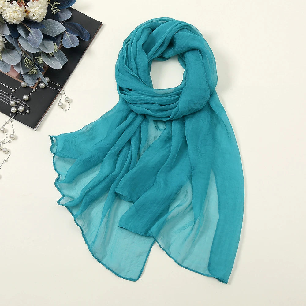 Oversize Chiffon Women Summer Shawl Sleeves