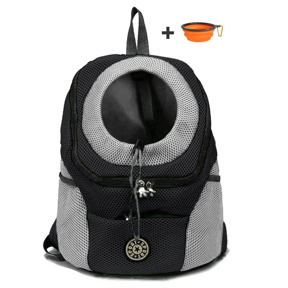 Outdoor Pet Dog Carrier Backpack Breathable Camouflage