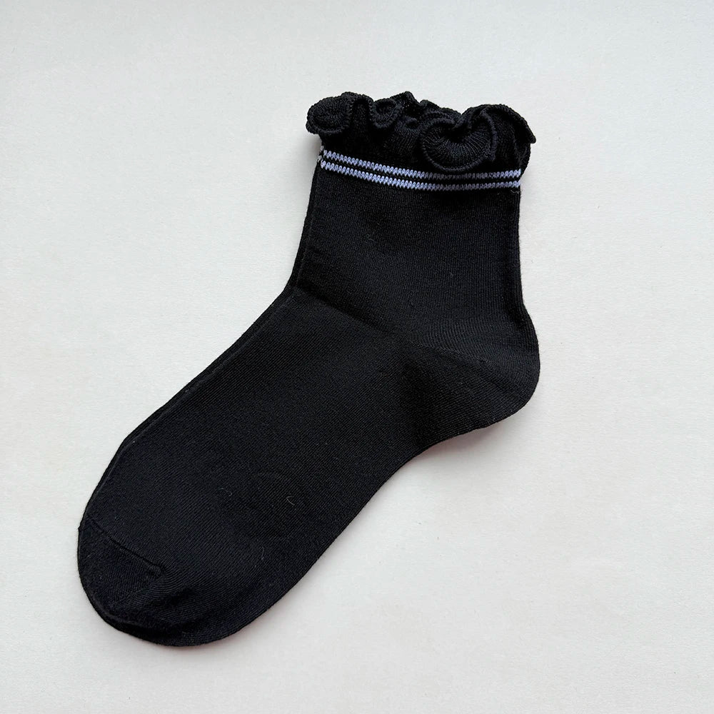 Women's Checkered Retro Vintage Cotton Socks