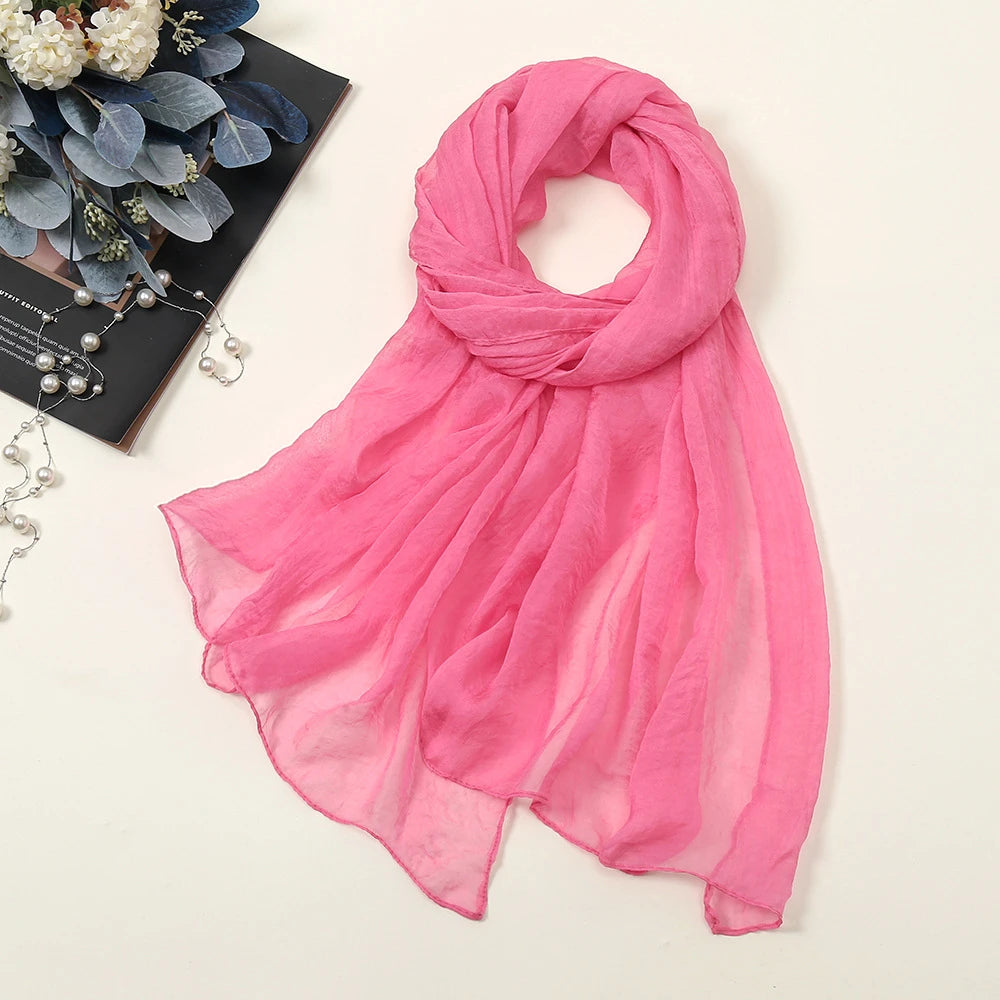 Oversize Chiffon Women Summer Shawl Sleeves