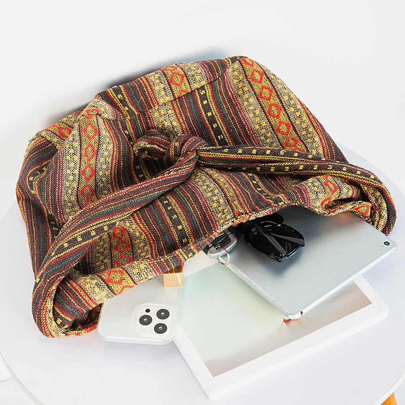 Women's Boho Chic Aztec Tote Bag