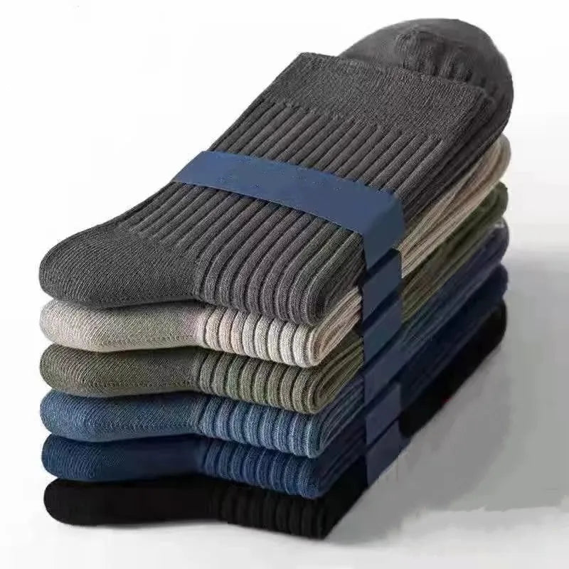 5 Pairs of MEN'S Mid-calf Socks