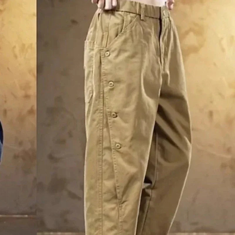 Slacks Trousers Unisex Fashion
