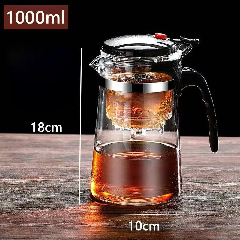 High-temperature resistant and elegant cup, household tea set
