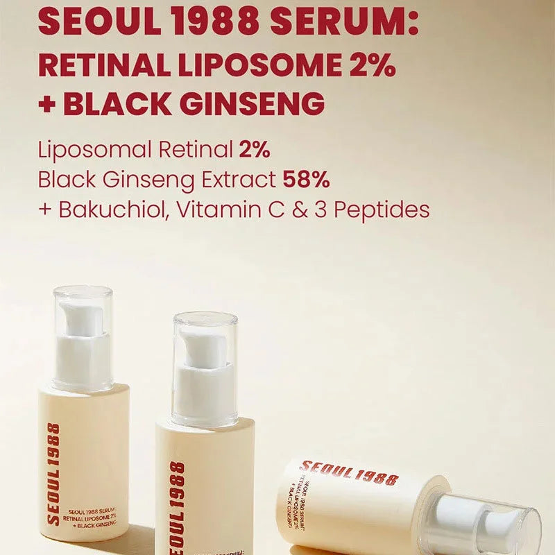 Retinol Face Care Serum Black Ginseng