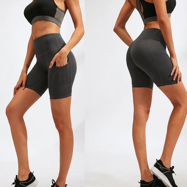 Women Yoga Shorts High Waist