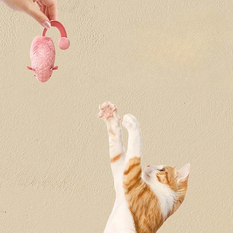 New Interactive Mouse Plush Cat Chew Toys