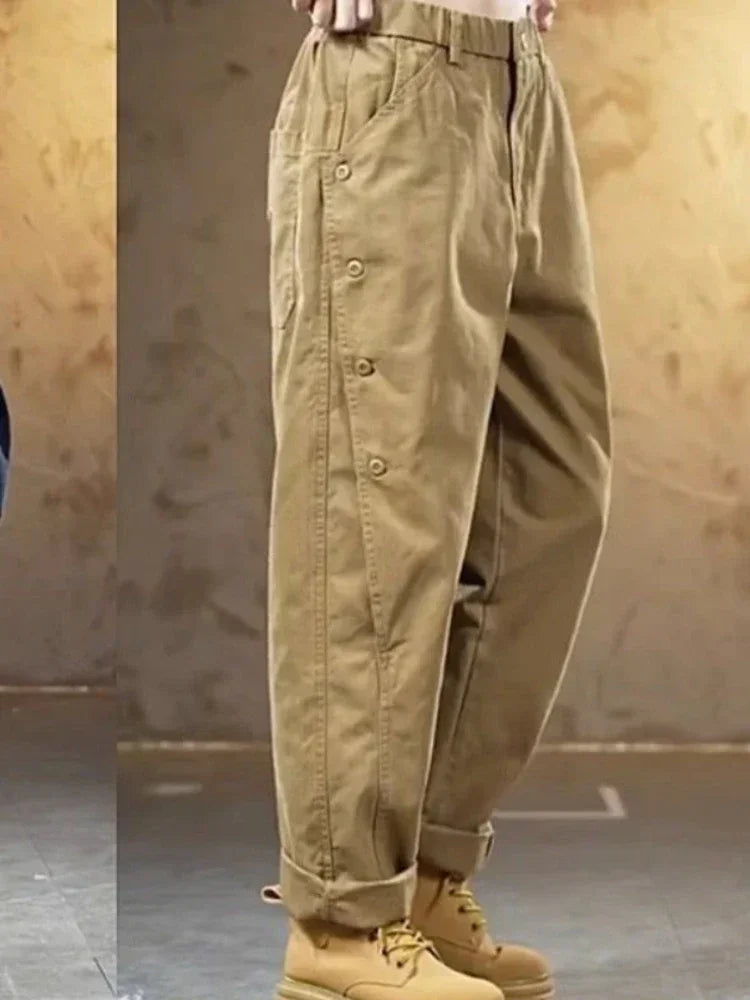 Slacks Trousers Unisex Fashion